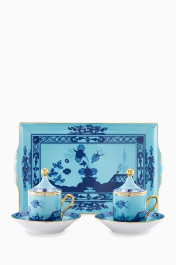 7-piece Impero Coffee Set in Porcelain