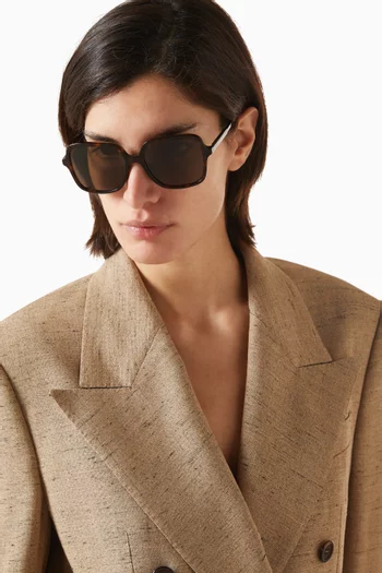 Square Sunglasses in Acetate