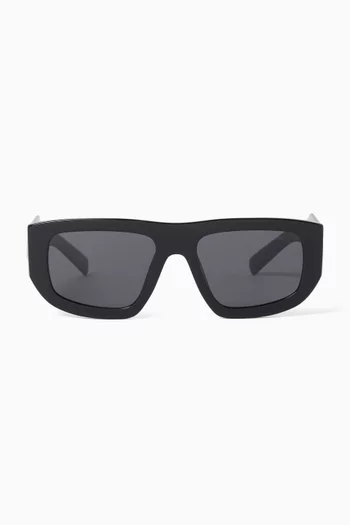 D-frame Sunglasses in Acetate