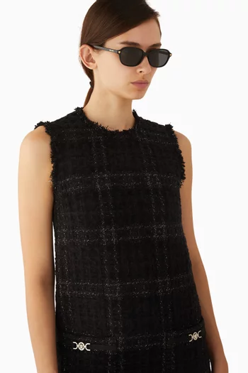 Rectangular Sunglasses in Acetate