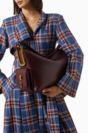 Large Scene Shoulder Bag in Cow Leather