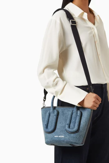 The Small Tote Bag in Denim