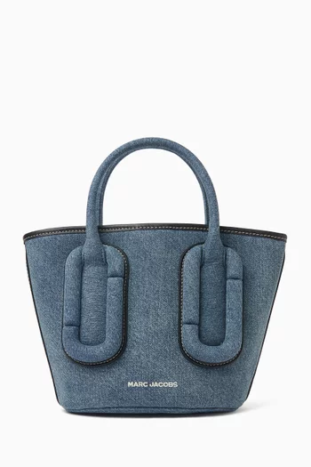 The Small Tote Bag in Denim