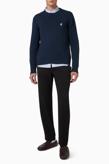 Crewneck Sweater in Cotton