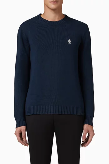 Crewneck Sweater in Cotton