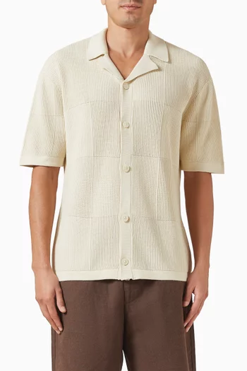 Ace Resort Cardigan in Knit-blend