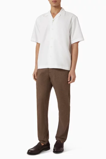Oxford Striped Shirt in Cotton
