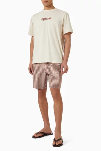 Graphic-print T-shirt in Jersey