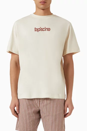 Graphic-print T-shirt in Jersey
