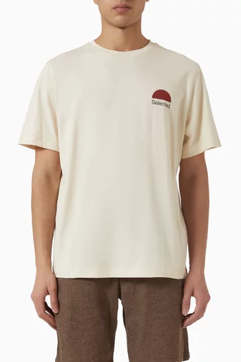 Graphic-print T-shirt in Jersey