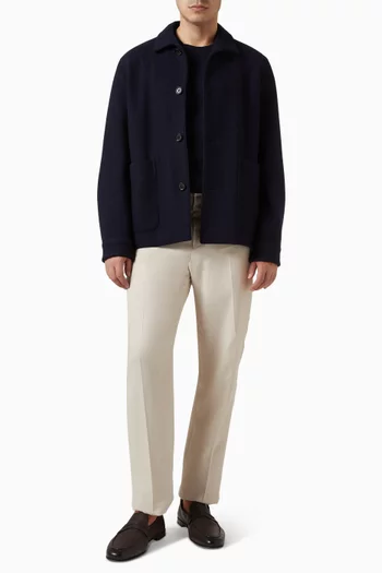 Jerseywear Alpe Chore Jacket in Wool and Cashmere