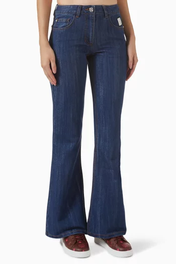 Flared-fit Jeans in Denim