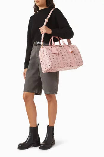 Small Ottomar Weekender Bag in Visetos Canvas