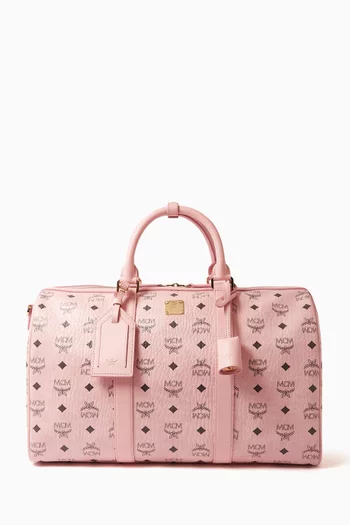 Small Ottomar Weekender Bag in Visetos Canvas