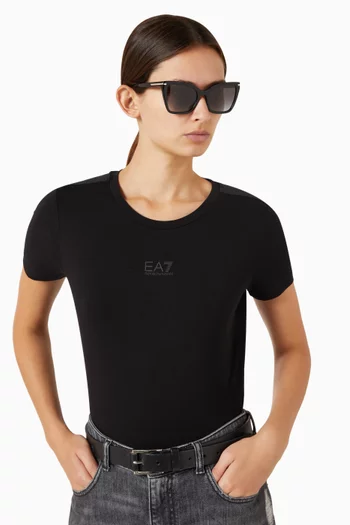 Cat-eye Sunglasses in Acetate