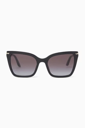 Cat-eye Sunglasses in Acetate