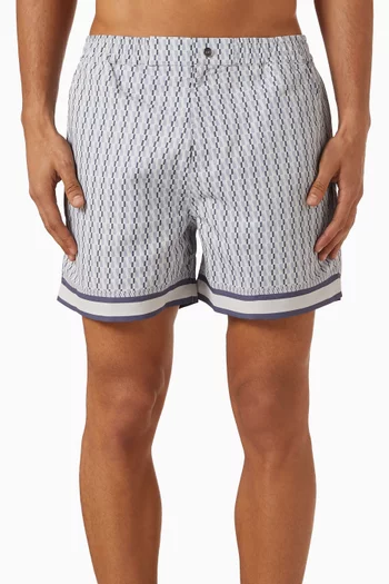 Galliano Border Swimshorts