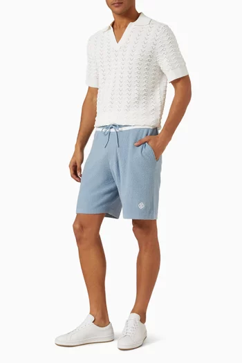 Armas Shorts in Bouclé-knit
