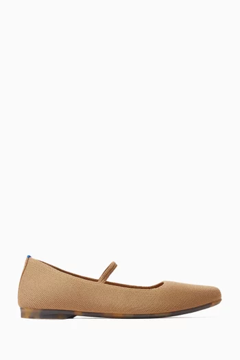 Max Square Mary Jane Flats