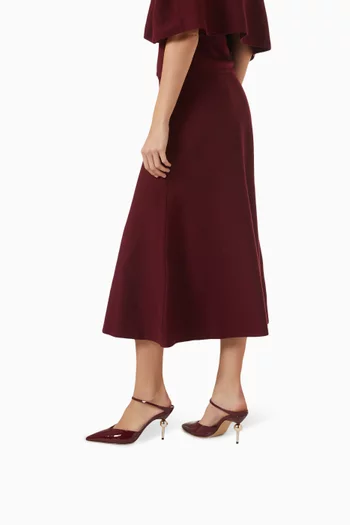 Emma 85 Mules in Patent Leather