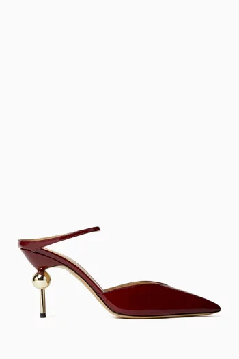 Emma 85 Mules in Patent Leather