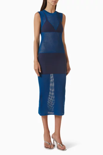Bikini-style Midi Dress in Crochet