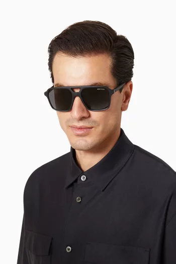 Aviator Sunglasses in Acetate