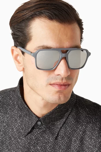 Aviator Sunglasses in Acetate