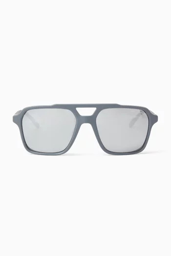 Aviator Sunglasses in Acetate