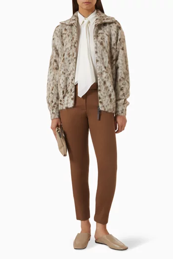 Slim-fit Pants in Cotton Twill