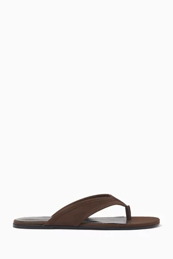 Nova Thong Slides in Neoprene