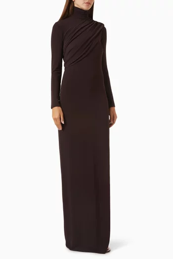 Twist Gown in Jersey
