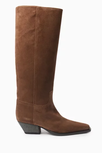 Monili Boots in Suede