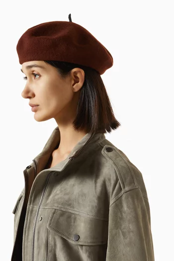 Monili Beret in Wool