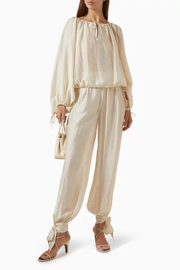 Julianna Drawstring Blouse