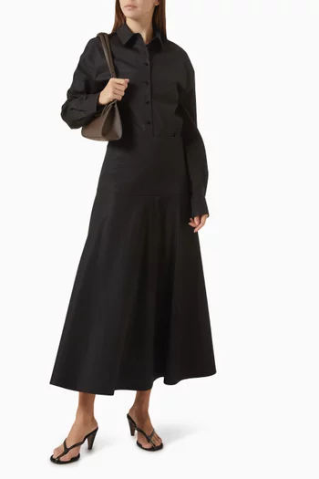 Fanna Shirt in Cotton Poplin