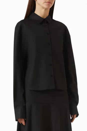 Fanna Shirt in Cotton Poplin
