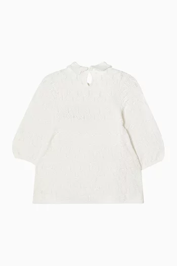 Collar Dress in Knit