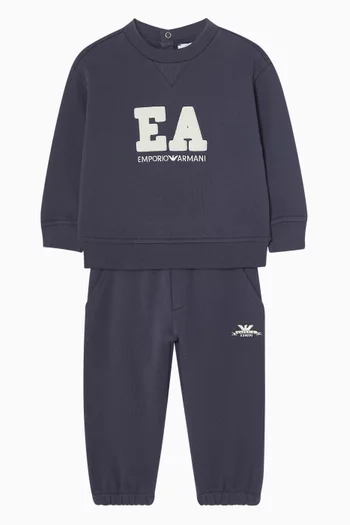 Logo Sweat Pants in Cotton