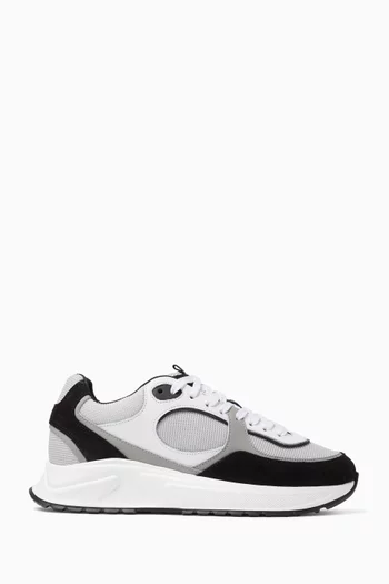 OneSixty Sneakers in Mesh & Leather