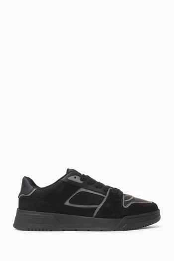 Layup Sneakers in Leather & Suede