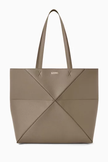 Medium Horizontal Puzzle Fold Tote Bag