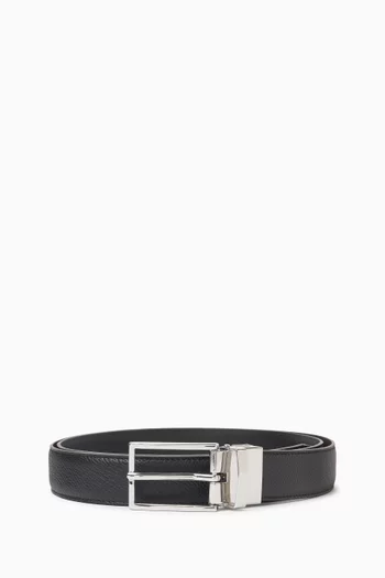 Reversible Belt in Leather