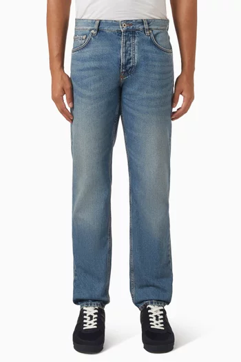 Straight-leg Jeans in Denim