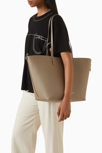 Medium 1981 Shopper Tote Bag in Leather
