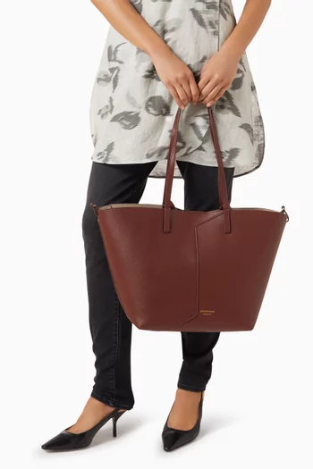Medium 1981 Shopper Tote Bag in Leather