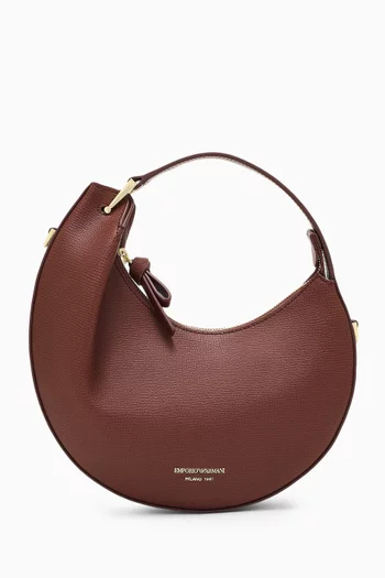 Mini 1981 Hobo Bag in Pebbled Leather
