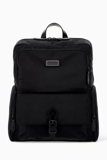 Embossed Backpack