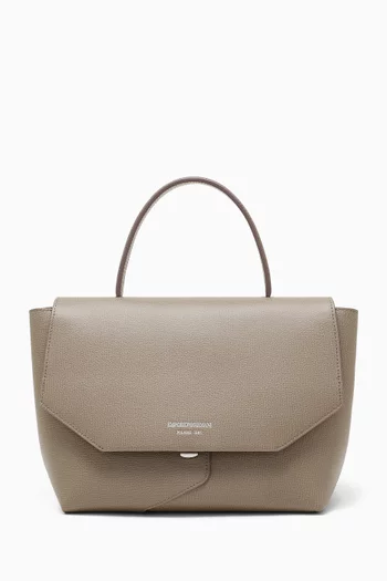 1981 Top-handle Bag in Pebbled Leather
