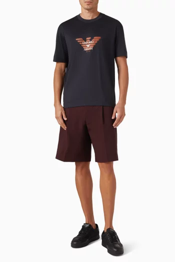 Graffiti Logo T-shirt in Lyocell-blend